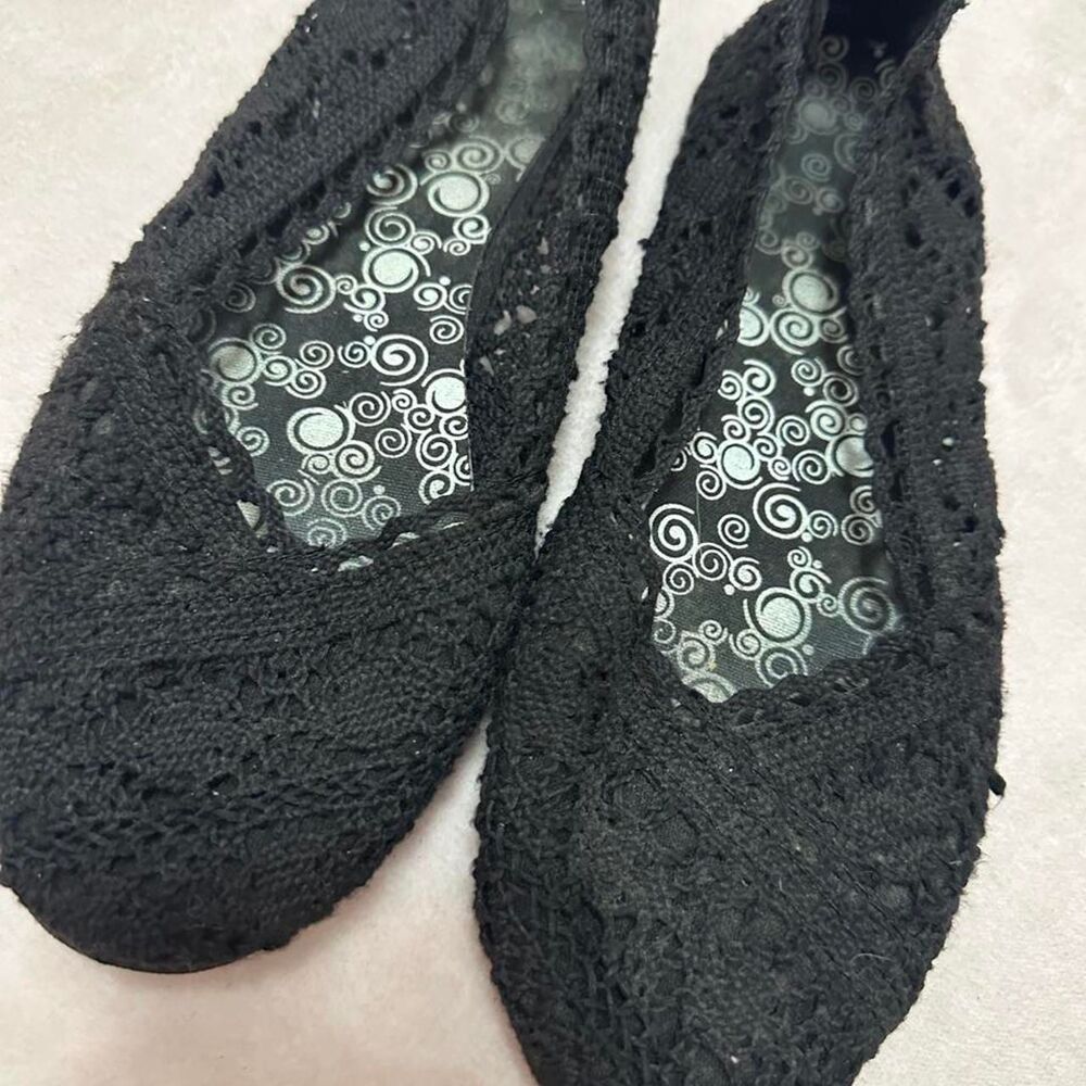 Faded-glory Women's Black Ballet-shoes